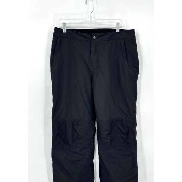 LANDS END the squall snow pants snowboarding winter waterproof black petite MP - Picture 3 of 9